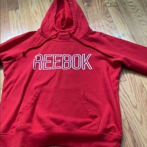 Reebok red boys hoodie